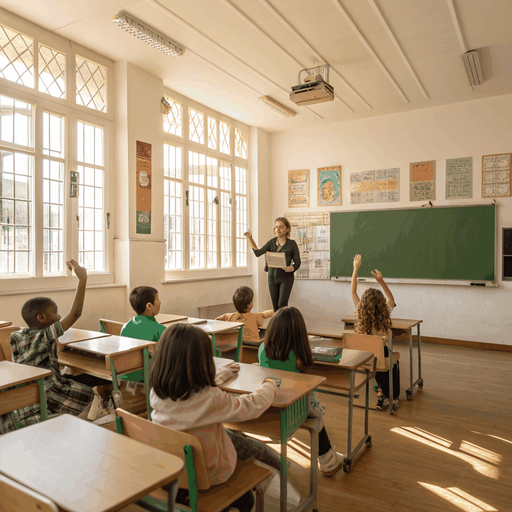 Classroom setting