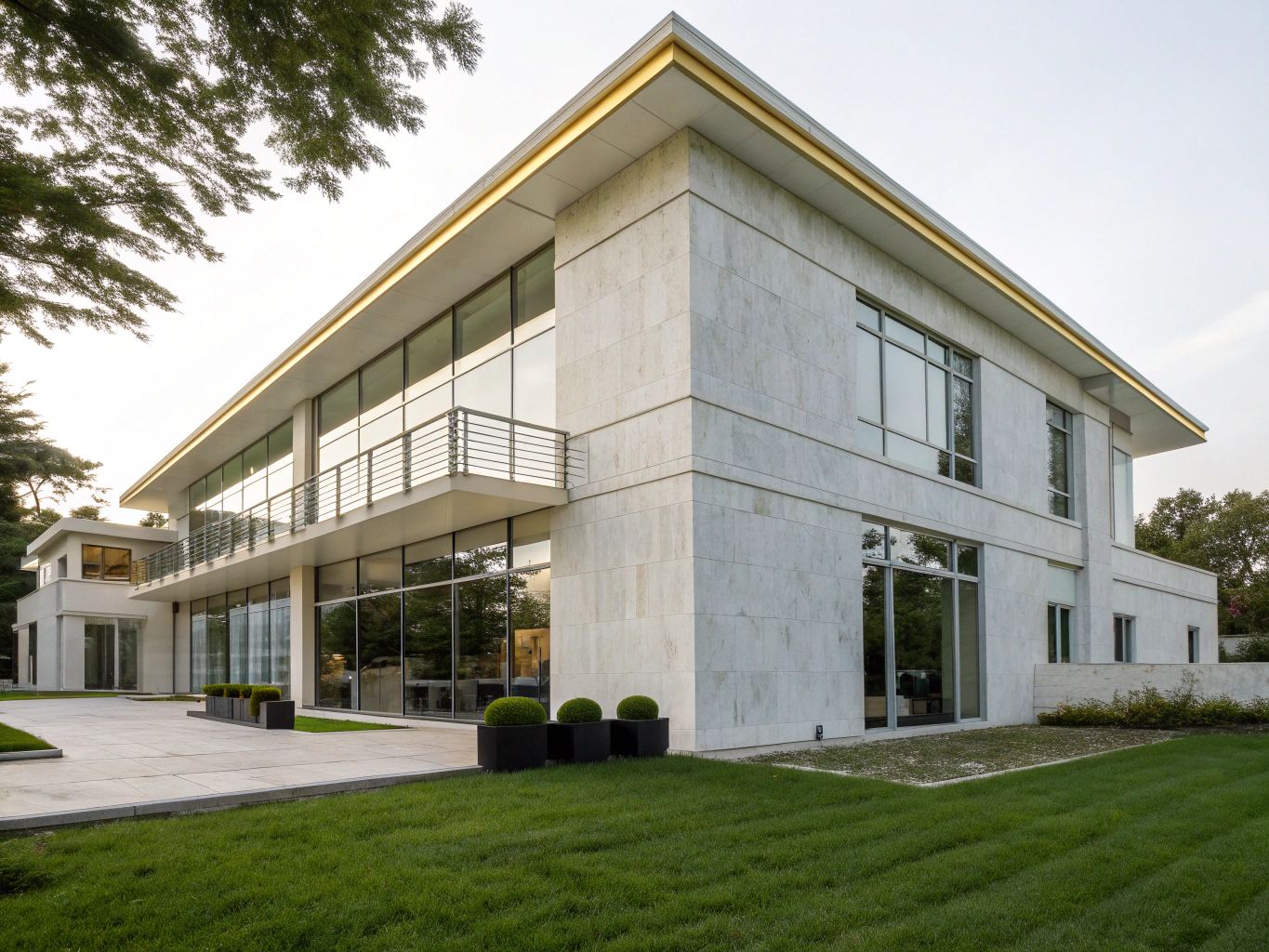 Exterior view of the dedicated medical research facility building