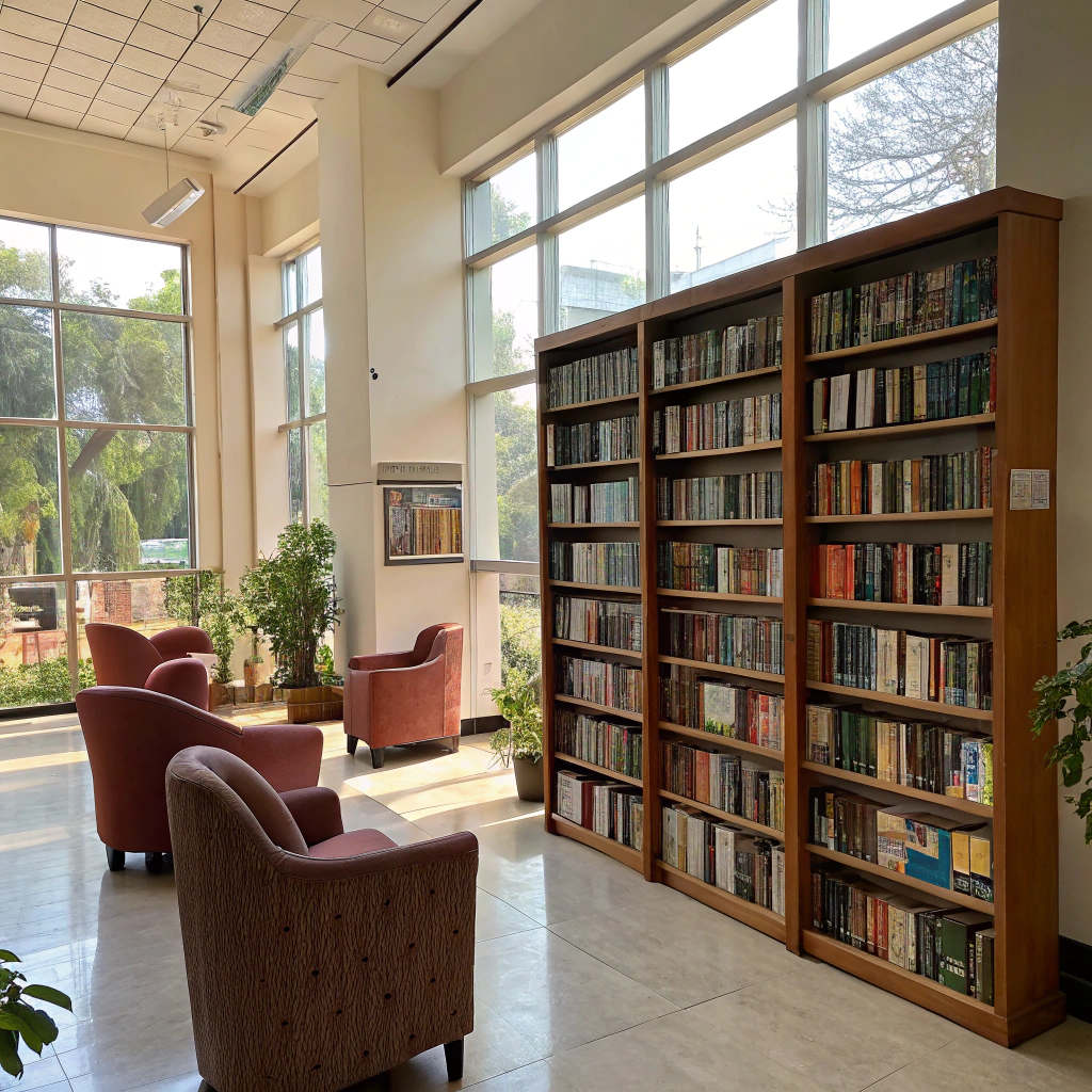 Library interior