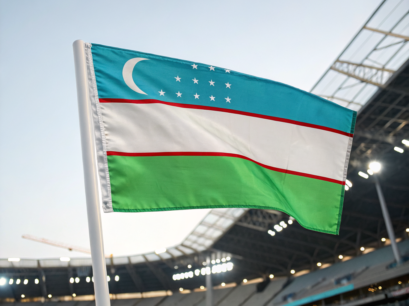 Uzbekistan flag