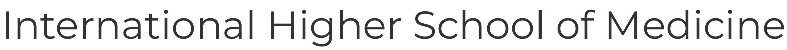 International Higher School of Medicine logo